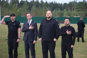 Кирило Буданов, Сергій Корецький, Руслан Стефанчук, Володимир Зеленський