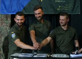 Mykhailo Dzeryn, Volodymyr Rusetskyi, Nazar Hrytsyshyn