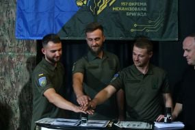 Mykhailo Dzeryn, Volodymyr Rusetskyi, Nazar Hrytsyshyn