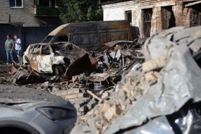 Наслідки масованої комбінованої атаки рф у Солом'янському районі Києва