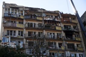 Наслідки масованої комбінованої атаки рф у Солом'янському районі Києва