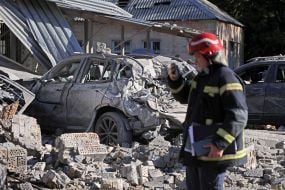 Наслідки масованої комбінованої атаки рф у Солом'янському районі Києва