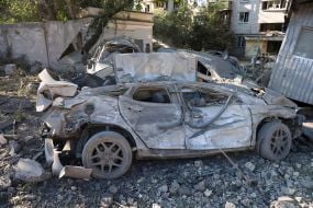 Наслідки масованої комбінованої атаки рф у Солом'янському районі Києва