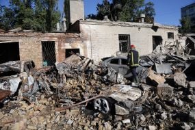Наслідки масованої комбінованої атаки рф у Солом'янському районі Києва