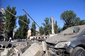 Наслідки масованої комбінованої атаки рф у Солом'янському районі Києва