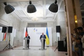 Пресконференція Андрія Сибіги та Йоганна Вадефуля