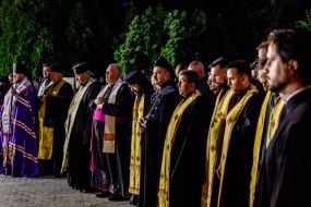 Representatives of the clergy of various denominations