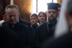 Учасники урочистих заходів з нагоди Дня Незалежності України