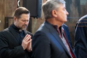 Участники торжественных мероприятий по случаю Дня Независимости Украины
