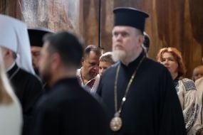 Участники торжественных мероприятий по случаю Дня Независимости Украины