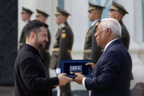 Volodymyr Zelenskyy, Antonio Costa