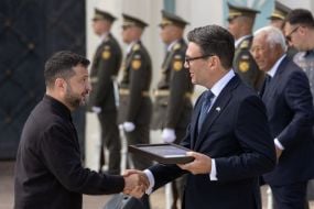 Andy Burnham, Volodymyr Zelenskyy