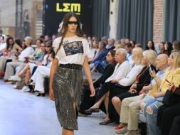 Show of clothing collection by Marta Striletska as part of the Ethno Fashion Show