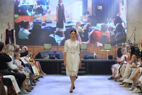 Show of the "Tree of Life" collection of the CHYCHERI brand by Anastasia Vasylyk