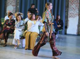 Show of the kimono collection by BIMAN