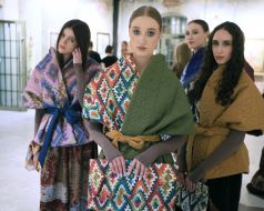 Show of the kimono collection by BIMAN