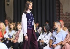 Показ коллекции бренда "ЗЕРНО" в рамках Ethno Fashion Show