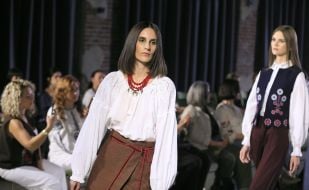 Показ коллекции бренда "ЗЕРНО" в рамках Ethno Fashion Show