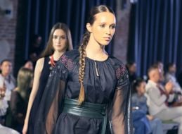 Показ коллекции бренда "ЗЕРНО" в рамках Ethno Fashion Show