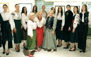 Показ коллекции бренда "ЗЕРНО" в рамках Ethno Fashion Show