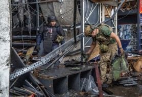 Consequences of the attack on the Epicenter in Kharkov