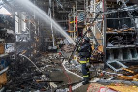 Consequences of the attack on the Epicenter in Kharkov