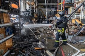 Consequences of the attack on the Epicenter in Kharkov
