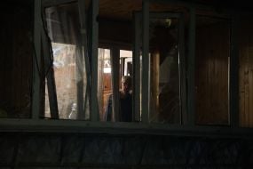 Последствия обстрела Киева