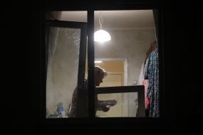Последствия обстрела Киева