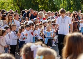 Празднование Дня знаний в Ужгороде