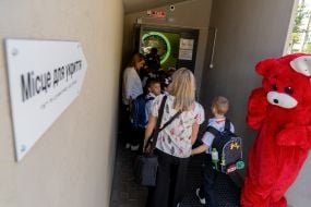 First graders in Kharkov