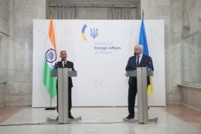 Andriy Sybiga and Subrahmanyam Jaishankar