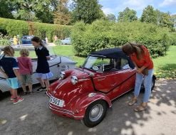 Retro car exhibition