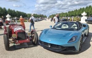 Retro car exhibition