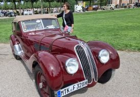 Retro car exhibition