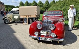 Retro car exhibition