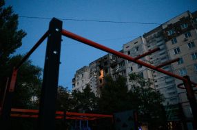 Наслідки російського обстрілу Києва