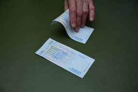 Presentation of the introduction into circulation of the 2000 hryvnia banknote with a portrait of Vasyl Stus