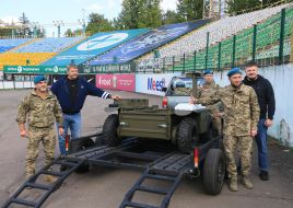 Symbolic transfer of military robots