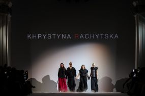 KHRYSTYNA RACHYTSKA clothing collection show