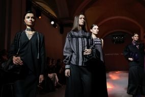 Показ KHRYSTYNA RACHYTSKA на Ukrainian Fashion Week