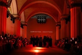 Показ KHRYSTYNA RACHYTSKA на Ukrainian Fashion Week