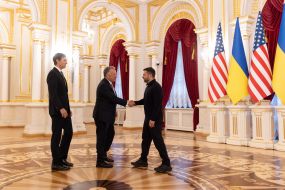 Volodymyr Zelenskyy, Steve Witkoff, and Jared Kushner