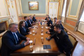 Volodymyr Zelenskyy, Steve Witkoff, and Jared Kushner