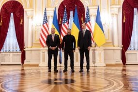 Volodymyr Zelenskyy, Steve Witkoff, and Jared Kushner