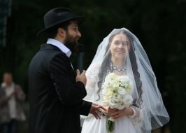 Весілля в рамках фестивалю єврейської культури