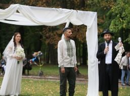 Весілля в рамках фестивалю єврейської культури