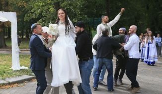 Весілля в рамках фестивалю єврейської культури