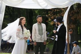 Весілля в рамках фестивалю єврейської культури