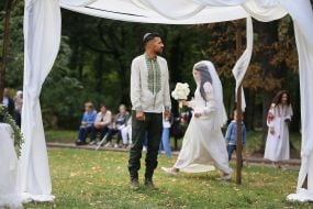 Весілля в рамках фестивалю єврейської культури